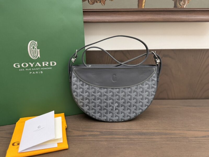 Replica Goyard Grey Hirondelle Bag – Luxury Replica Goyard Handbag