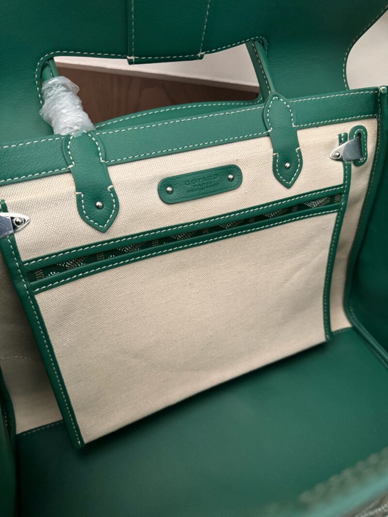 Goyard Saïgon tote bag Green - Image 3