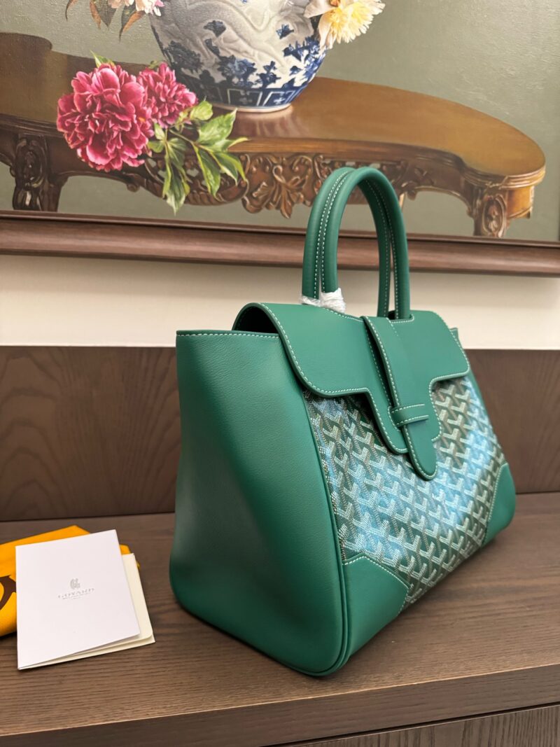 Goyard Saïgon tote bag Green - Image 4