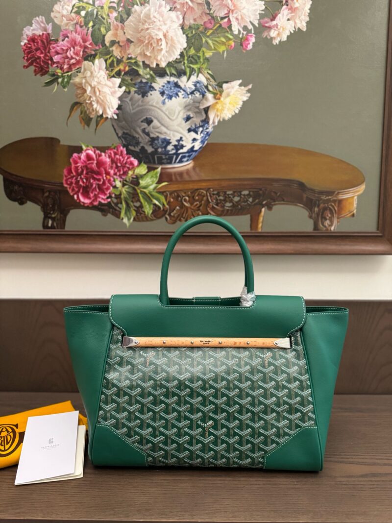 Goyard Saïgon tote bag Green - Image 5