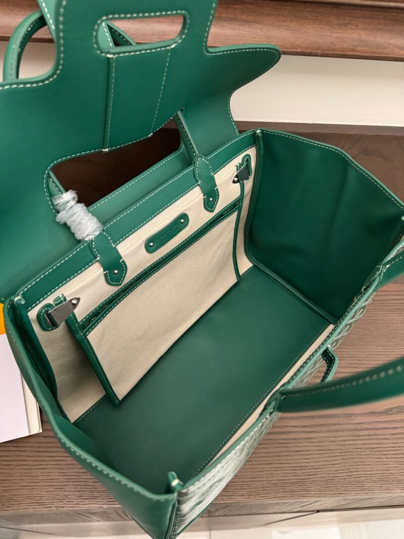 Goyard Saïgon tote bag Green - Image 7