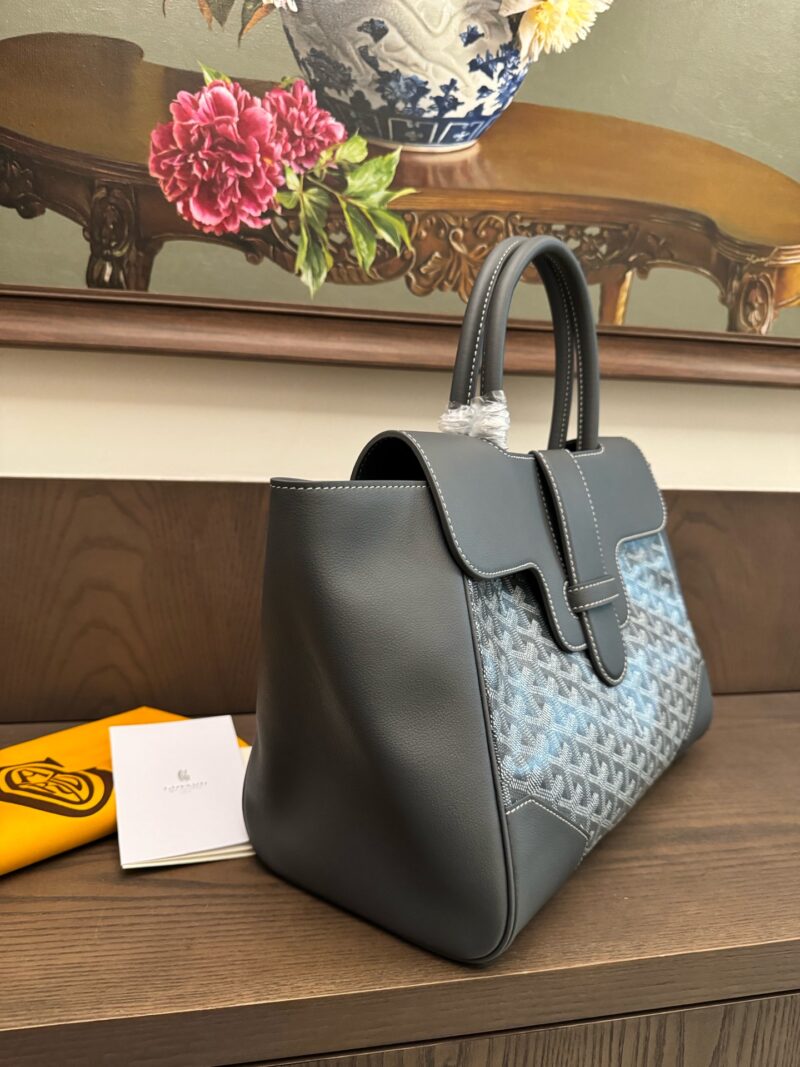 Goyard Saïgon tote bag Grey - Image 8