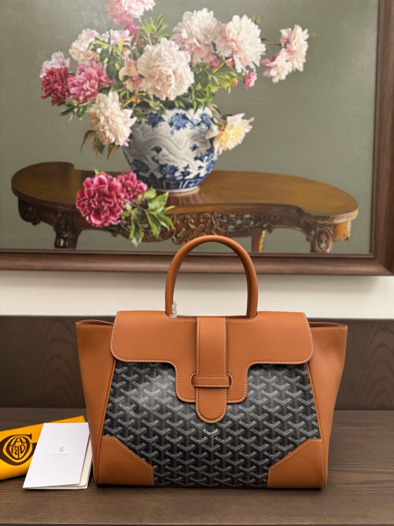 Goyard Saïgon tote bag Tan - Image 5