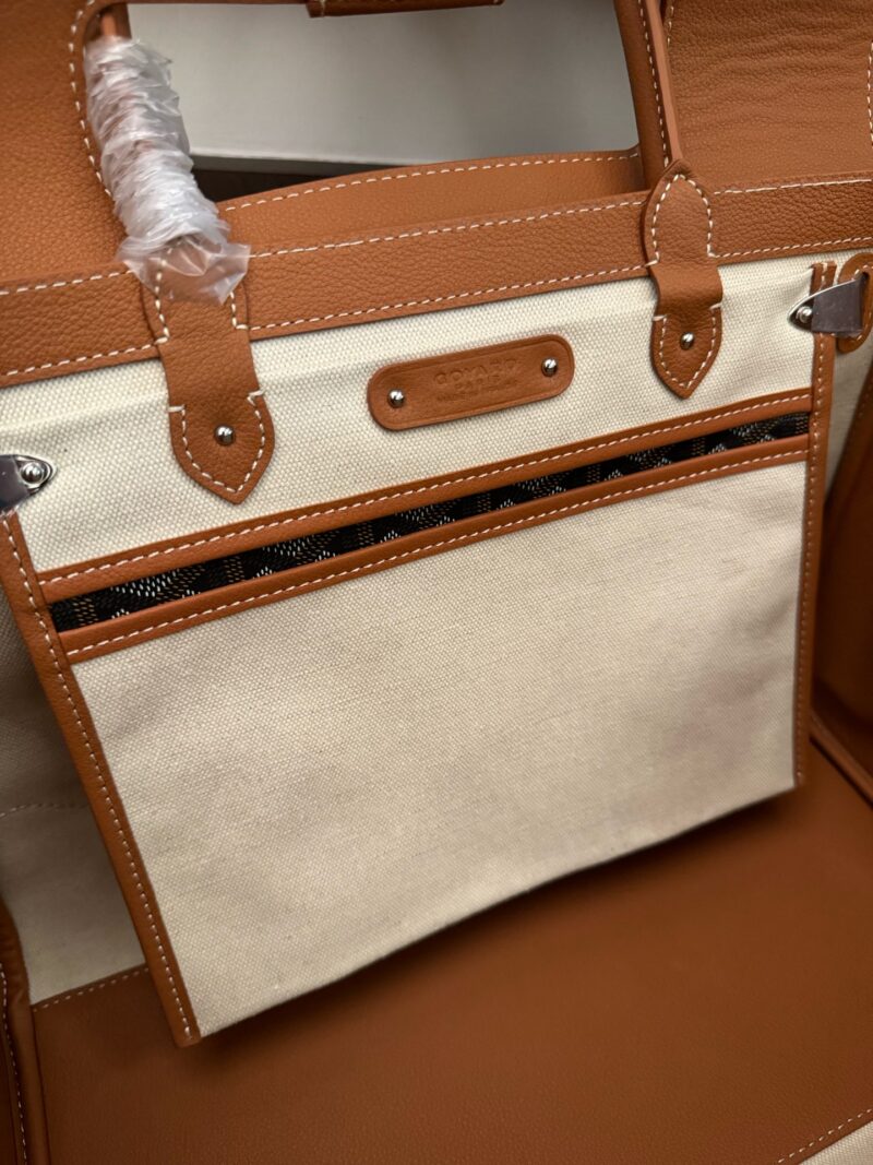 Goyard Saïgon tote bag Tan - Image 7