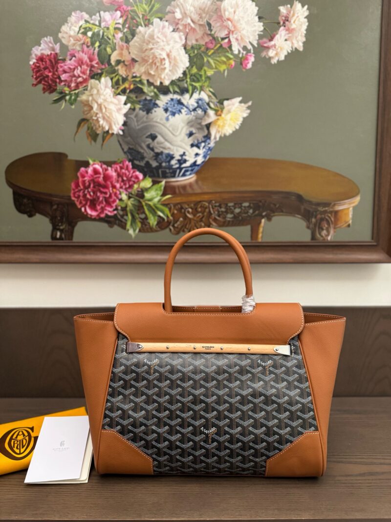 Goyard Saïgon tote bag Tan - Image 8