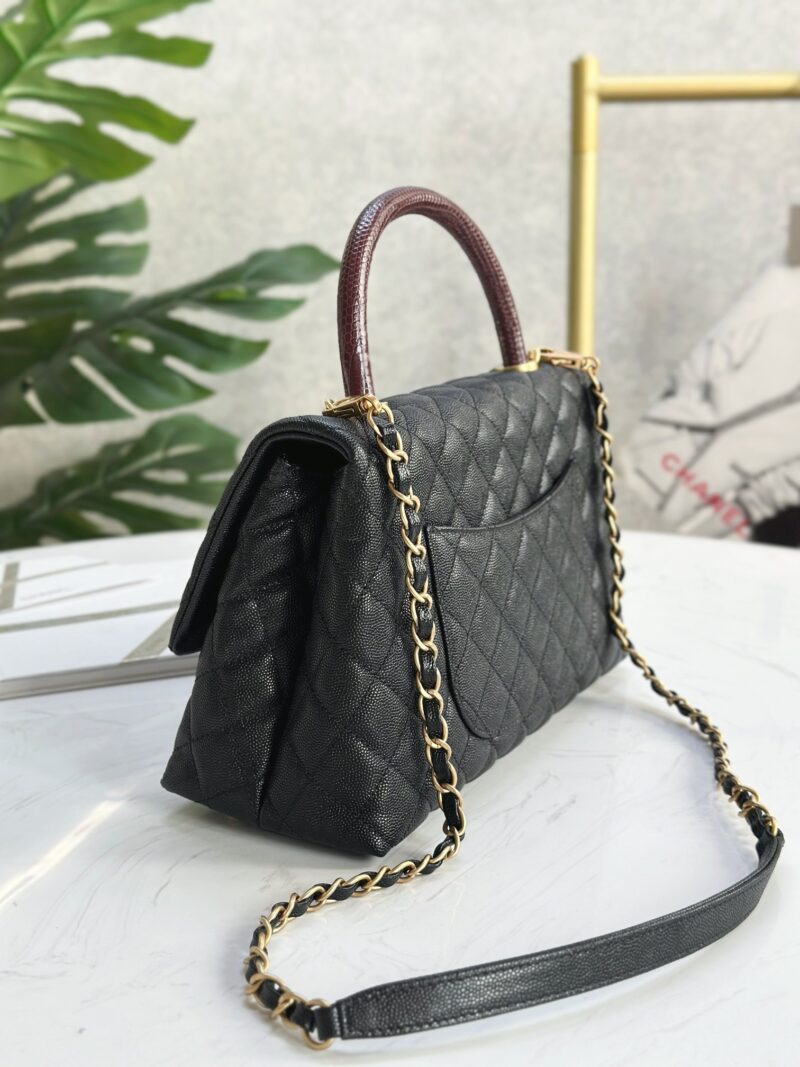 Chanel medium coco handle bag - Image 2