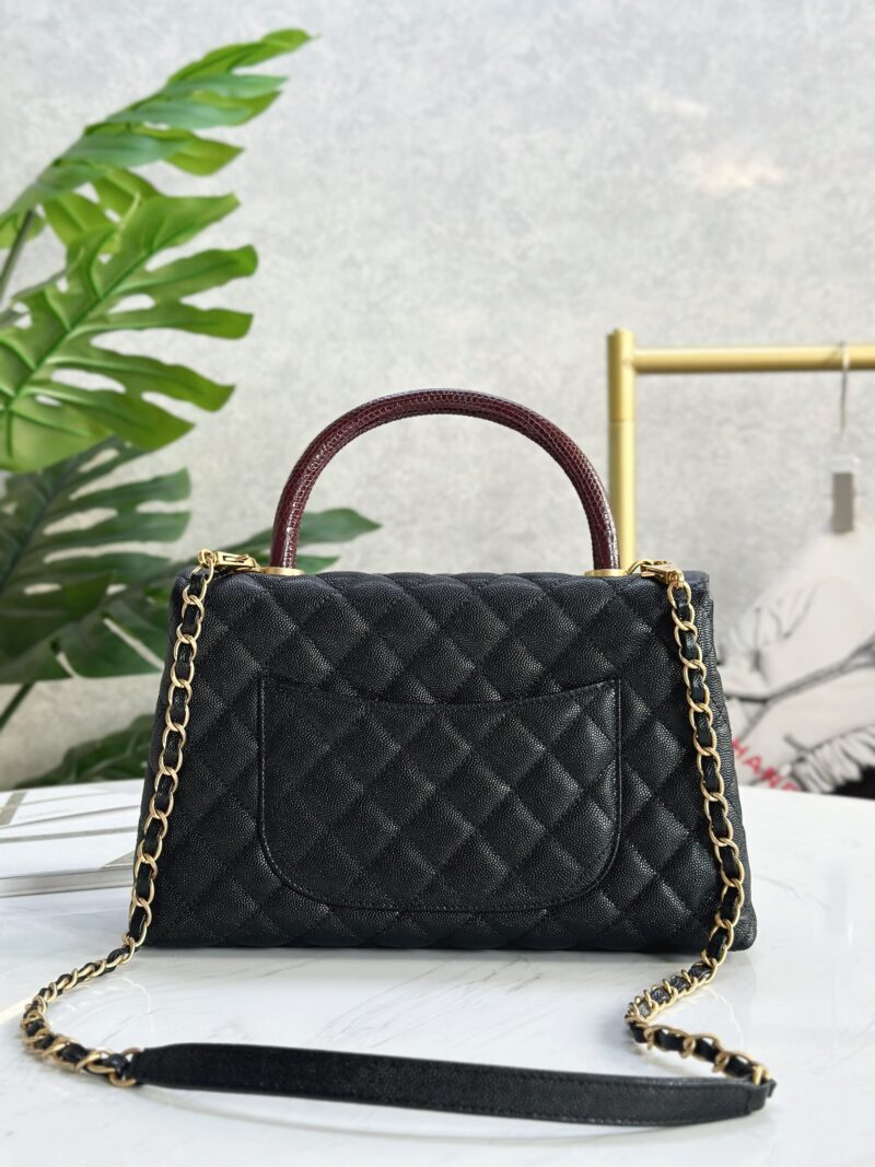 Chanel medium coco handle bag - Image 5