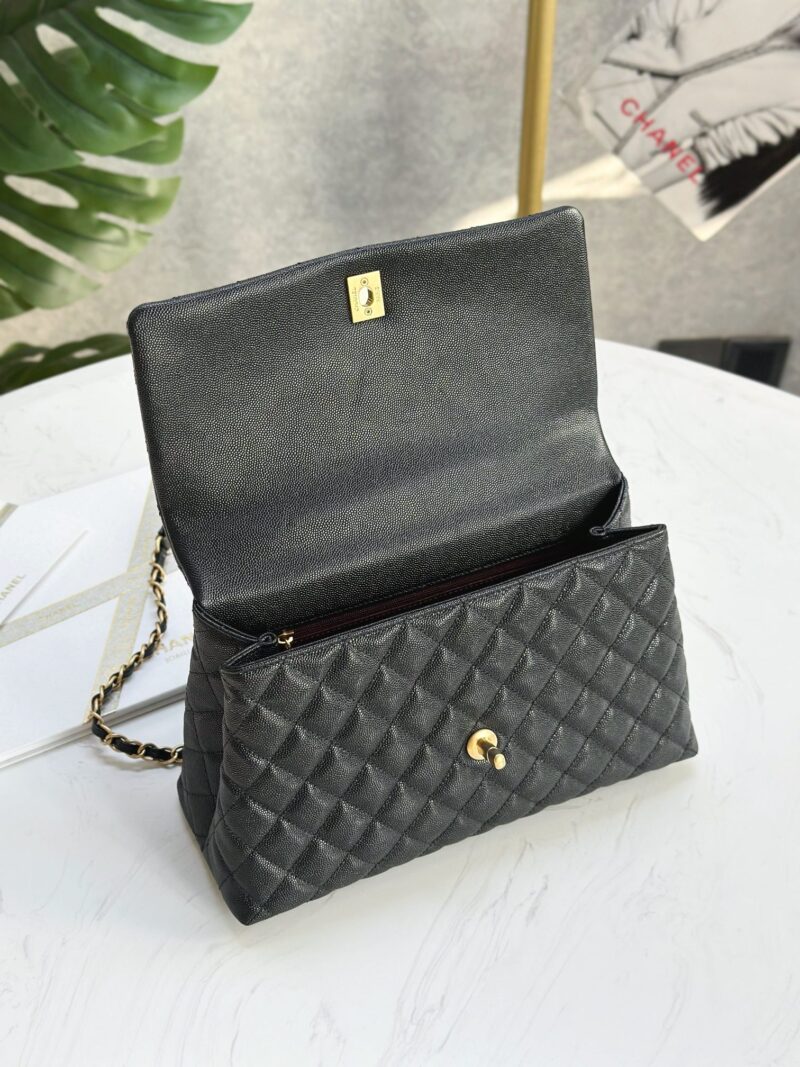 Chanel medium coco handle bag - Image 8