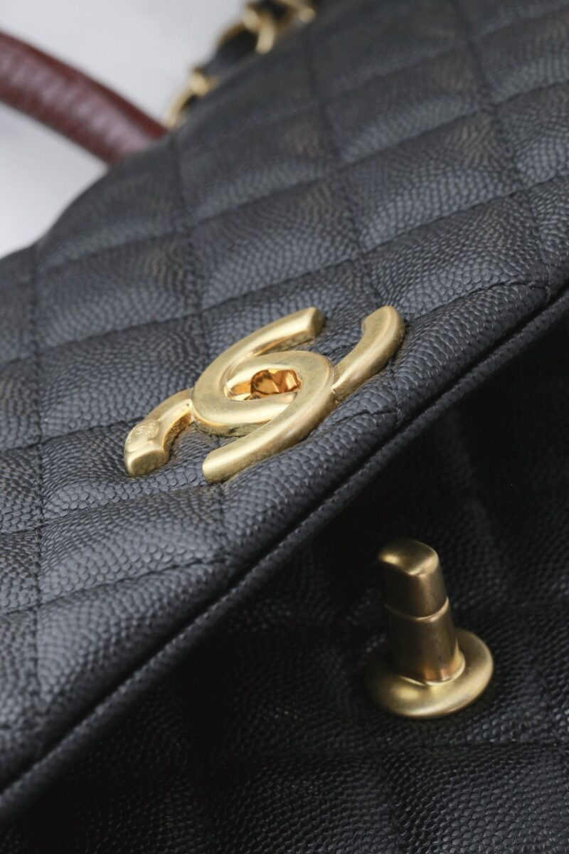 Chanel medium coco handle bag - Image 12