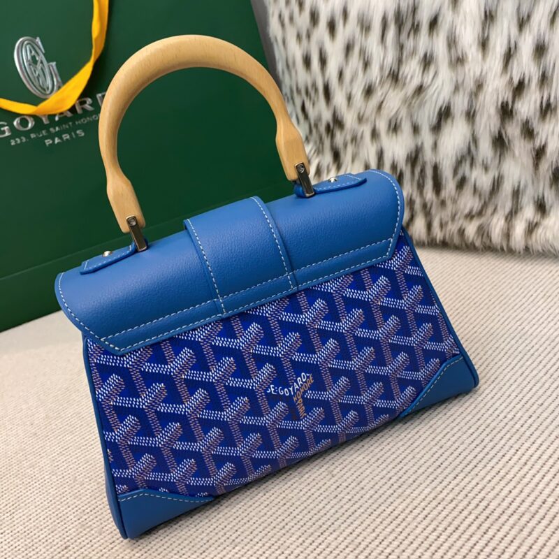 Goyard Saïgon Souple Mini Bag Blue - Image 3