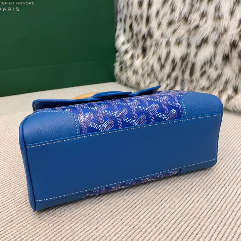 Goyard Saïgon Souple Mini Bag Blue - Image 4