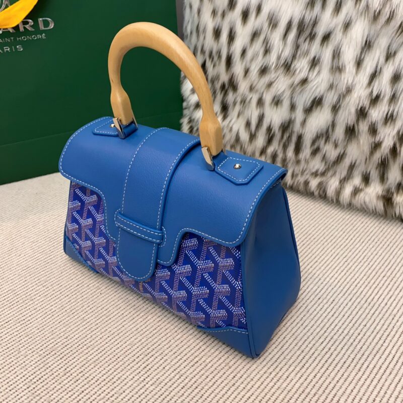 Goyard Saïgon Souple Mini Bag Blue - Image 7