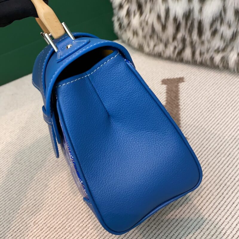 Goyard Saïgon Souple Mini Bag Blue - Image 8