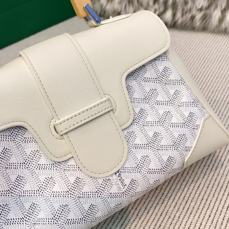 Goyard Saïgon Souple Mini Bag White - Image 5