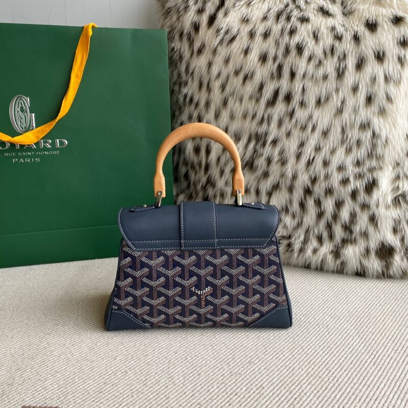 Goyard Saïgon Souple Mini Bag Navy Blue - Image 2