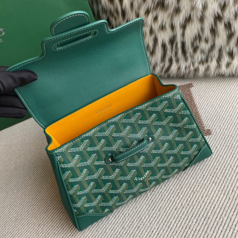 Goyard Saïgon Souple Mini Bag Green - Image 4