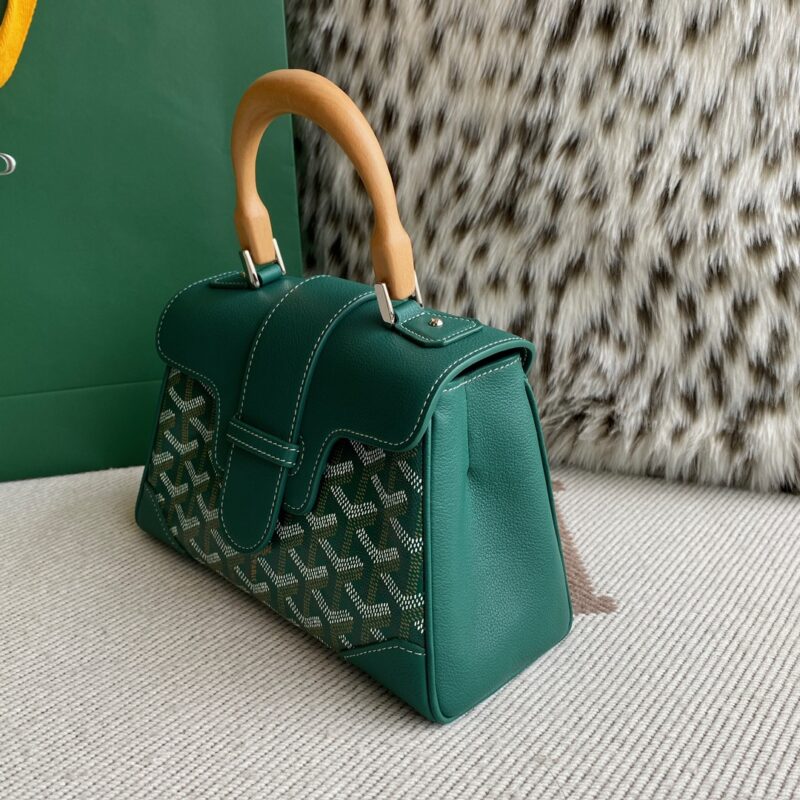 Goyard Saïgon Souple Mini Bag Green - Image 5