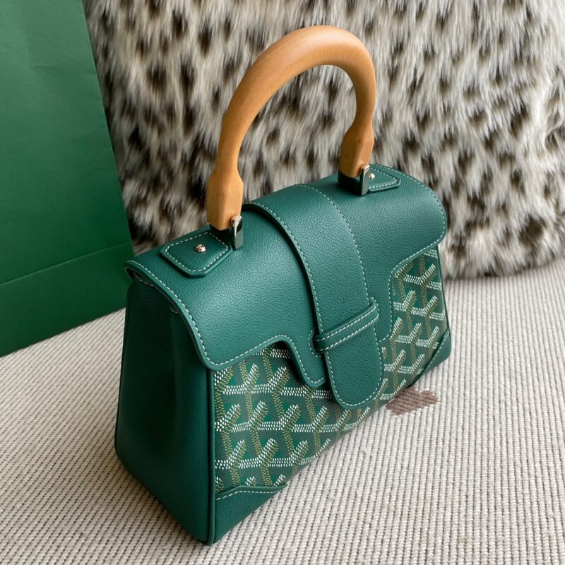 Goyard Saïgon Souple Mini Bag Green - Image 6