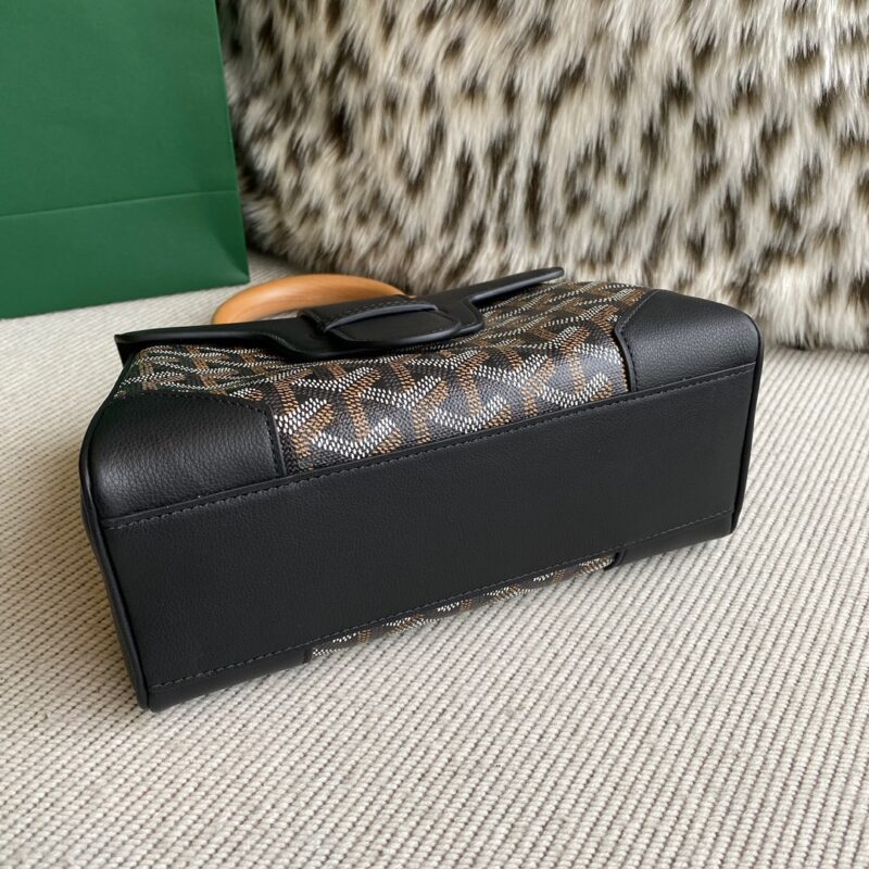 Goyard Saïgon Souple Mini Bag Black - Image 9