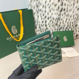 Replica Goyard Saint-Florentin Wallet Green – Iconic Goyardine Canvas Designer-Inspired Luxury Wallet