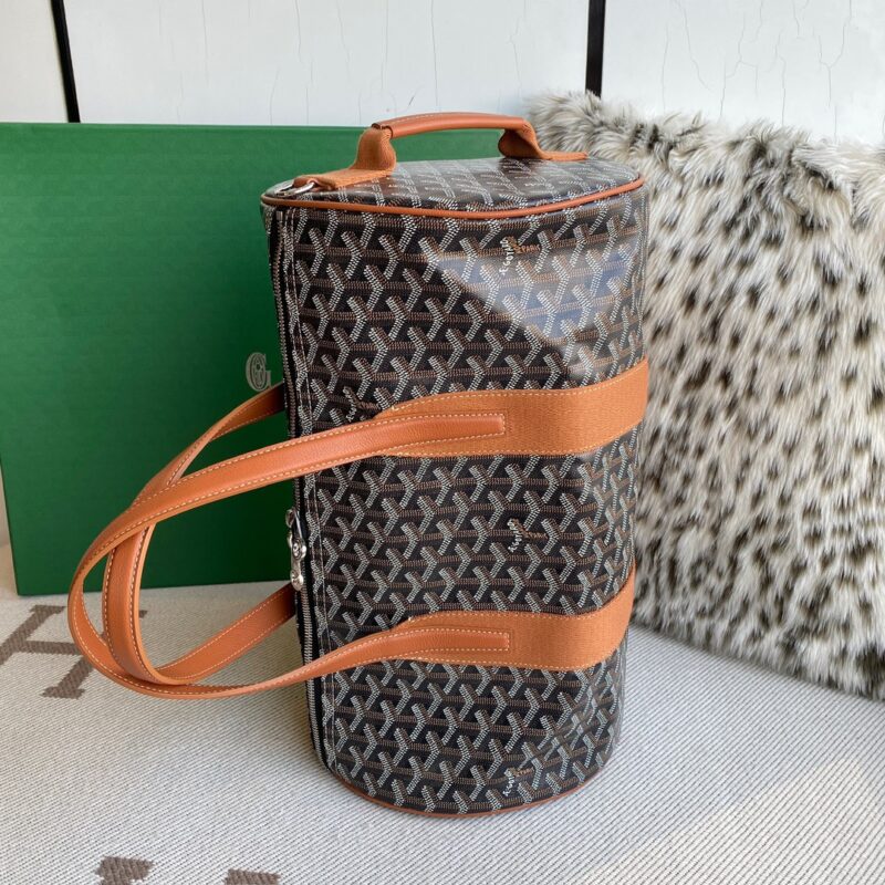 Goyard Barrel 40 Sports Bag Tan - Image 4