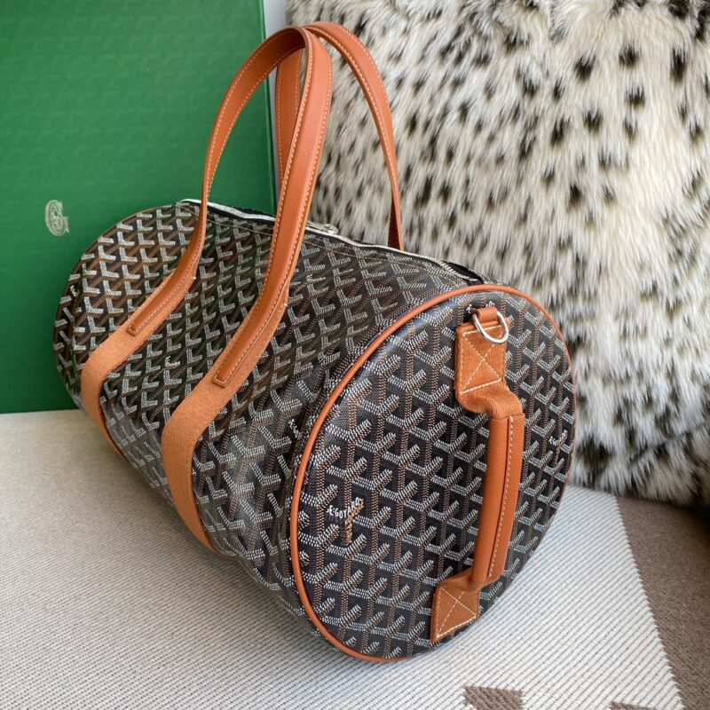 Goyard Barrel 40 Sports Bag Tan - Image 5