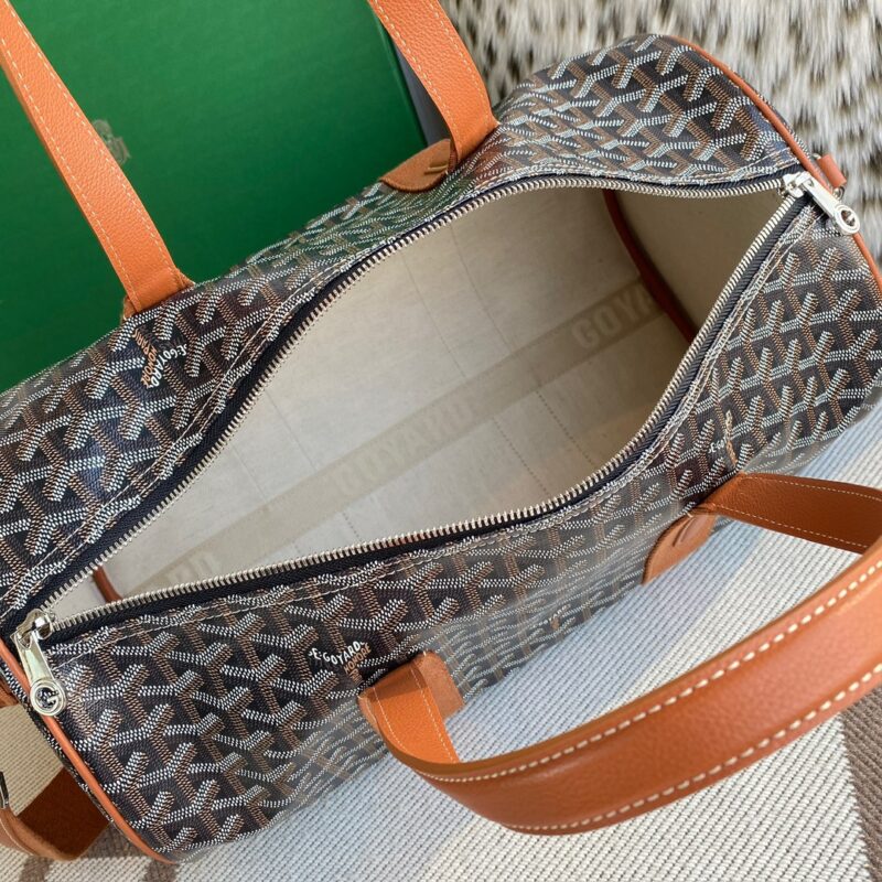 Goyard Barrel 40 Sports Bag Tan - Image 8