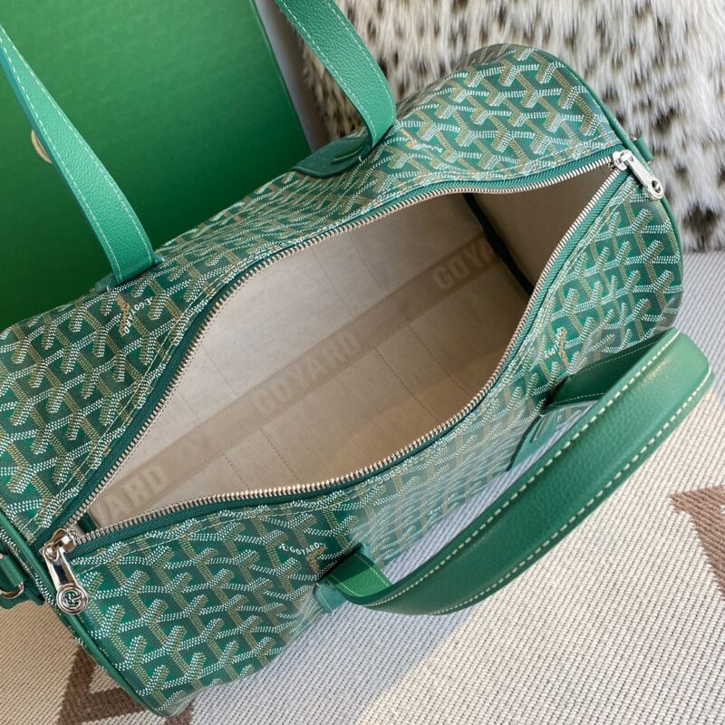 Goyard Barrel 40 Sports Bag Green - Image 7