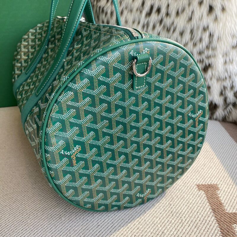 Goyard Barrel 40 Sports Bag Green - Image 5