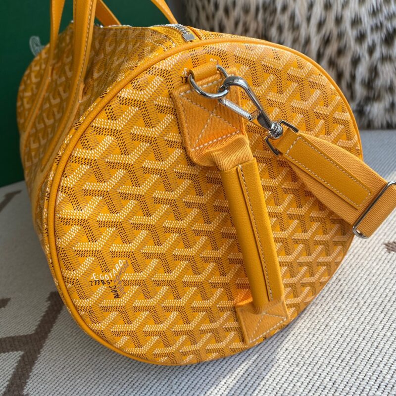 Goyard Barrel 40 Sports Bag Yellow - Image 3