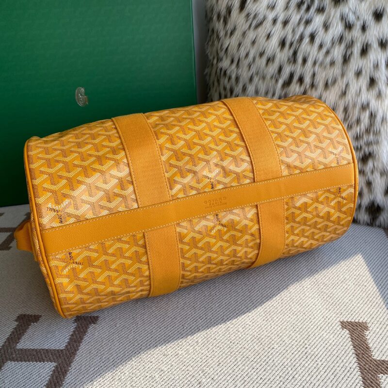 Goyard Barrel 40 Sports Bag Yellow - Image 7