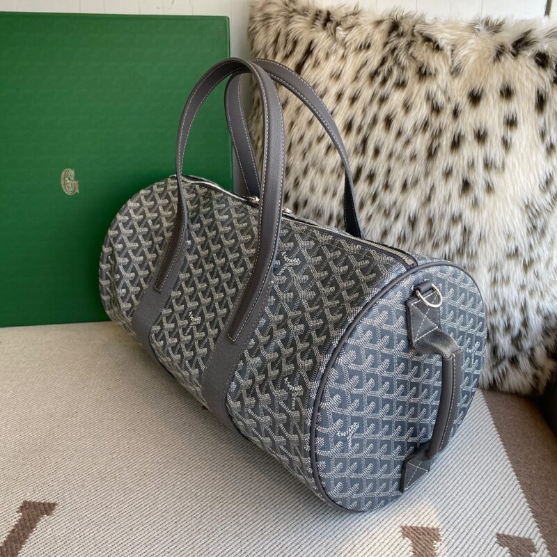 Goyard Barrel 40 Sports Bag Grey - Image 4