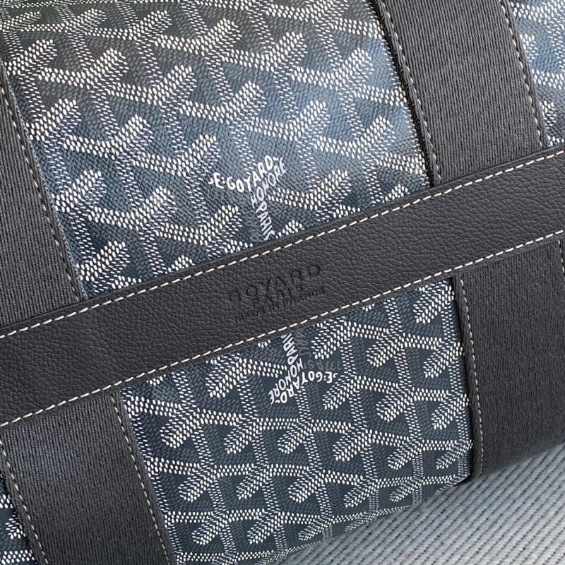 Goyard Barrel 40 Sports Bag Grey - Image 8