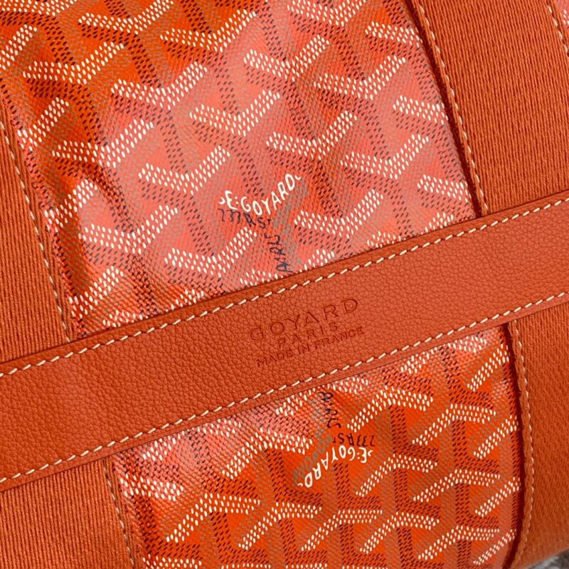 Goyard Barrel 40 Sports Bag Orange - Image 3