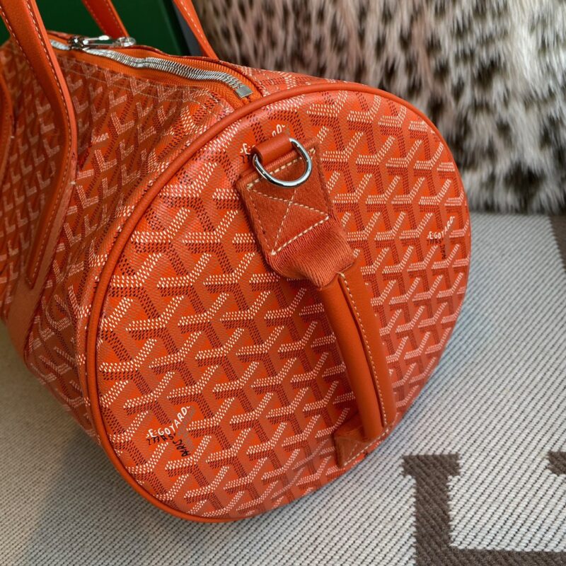 Goyard Barrel 40 Sports Bag Orange - Image 2