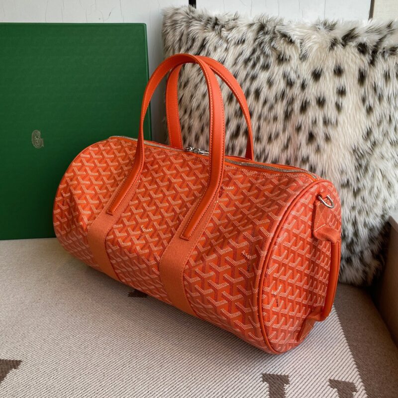 Goyard Barrel 40 Sports Bag Orange - Image 4