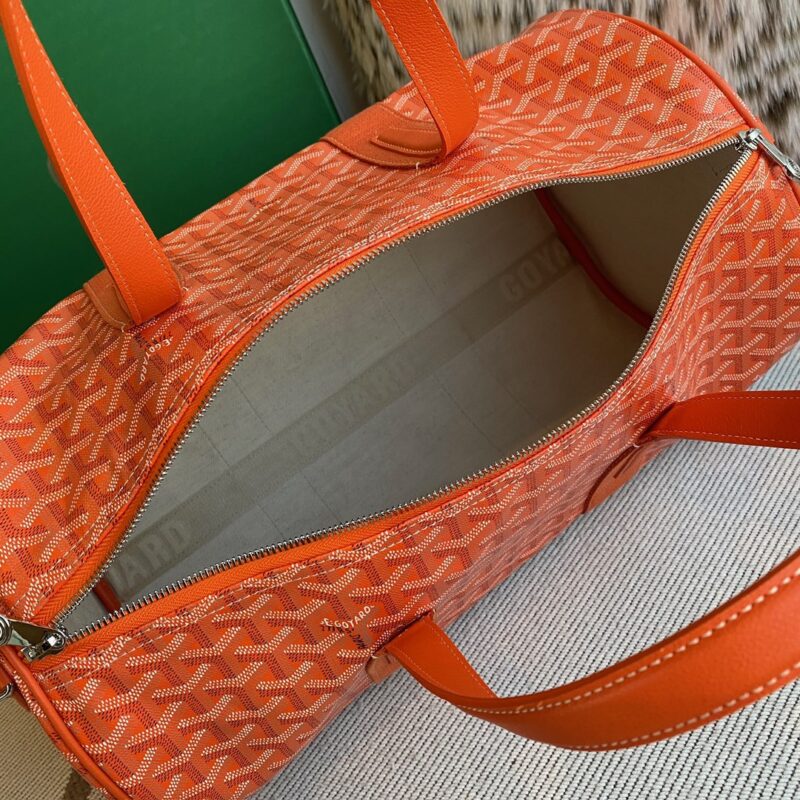 Goyard Barrel 40 Sports Bag Orange - Image 5