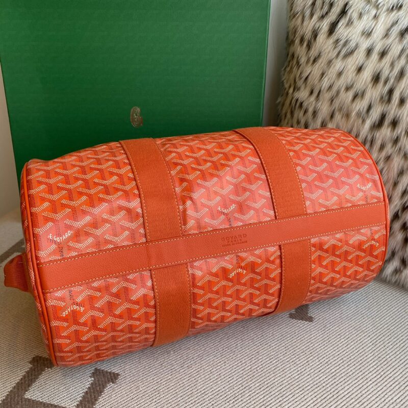 Goyard Barrel 40 Sports Bag Orange - Image 8