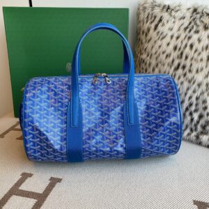 Replica Goyard Barrel 40 Sports Bag Orange Front View