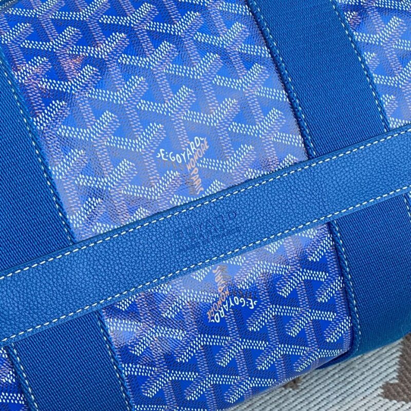 Goyard Barrel 40 Sports Bag Blue - Image 4