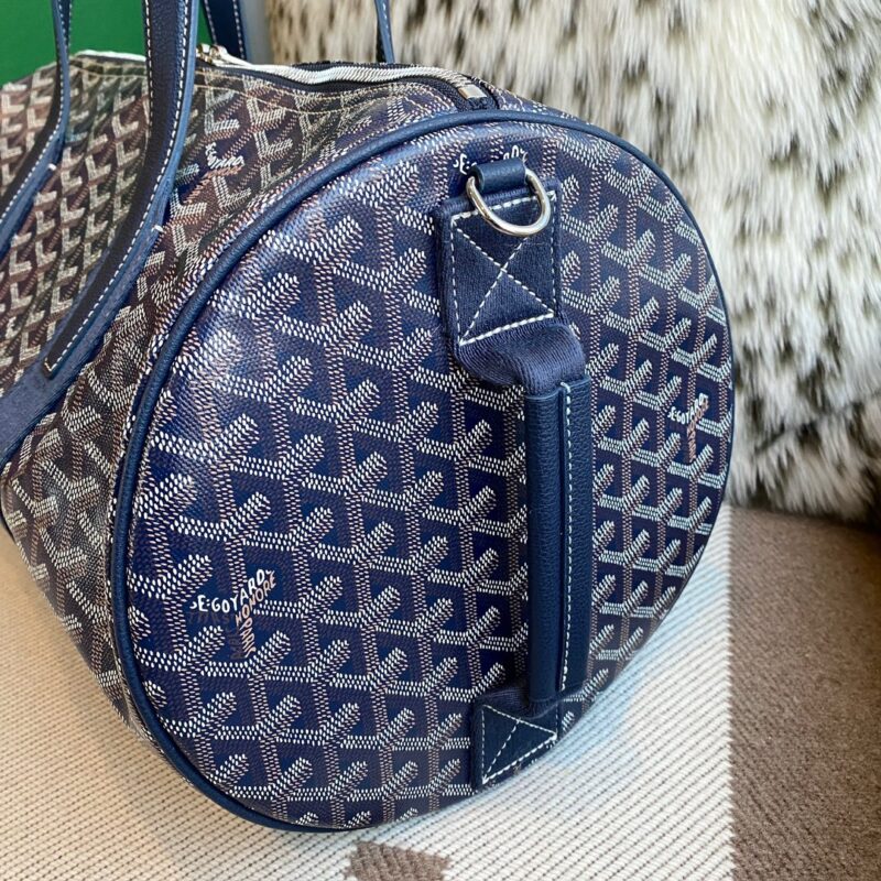 Goyard Barrel 40 Sports Bag Navy Blue - Image 5