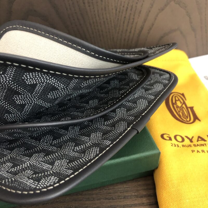 Goyard Grey Plumet Pocket Wallet - Image 2