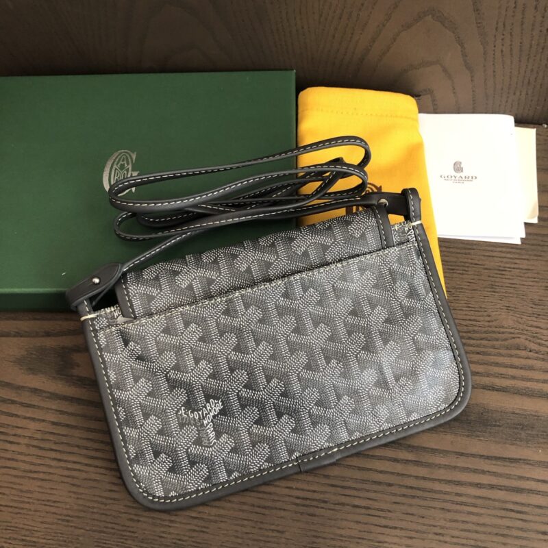 Goyard Grey Plumet Pocket Wallet - Image 3