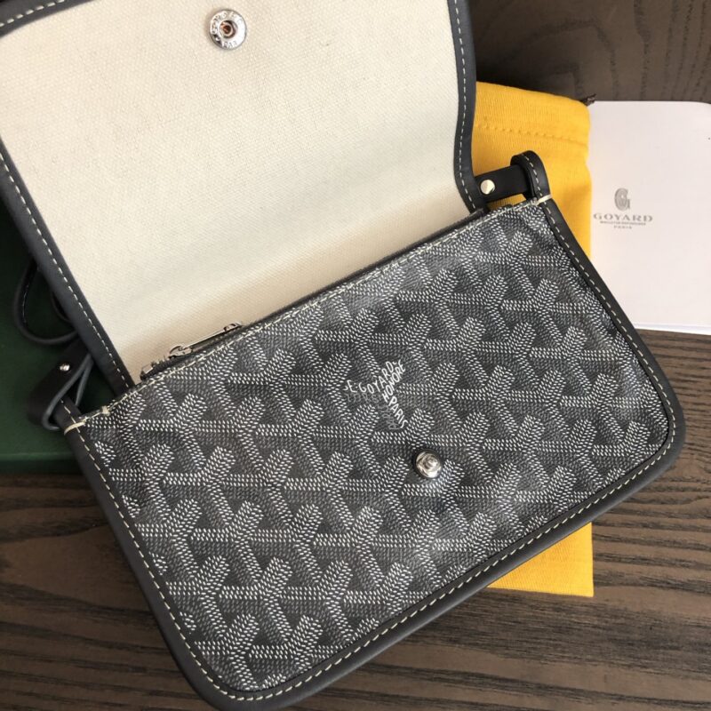 Goyard Grey Plumet Pocket Wallet - Image 4