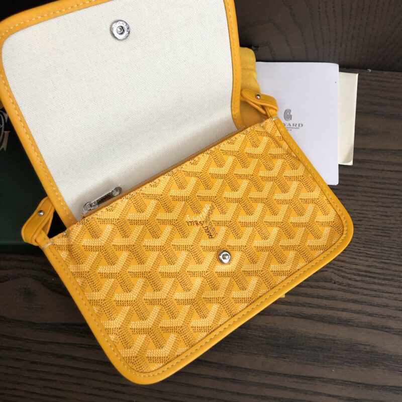 Goyard Yellow Plumet Pocket Wallet - Image 3