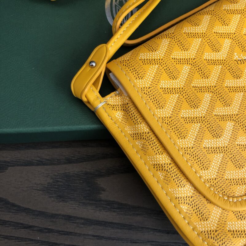 Goyard Yellow Plumet Pocket Wallet - Image 2