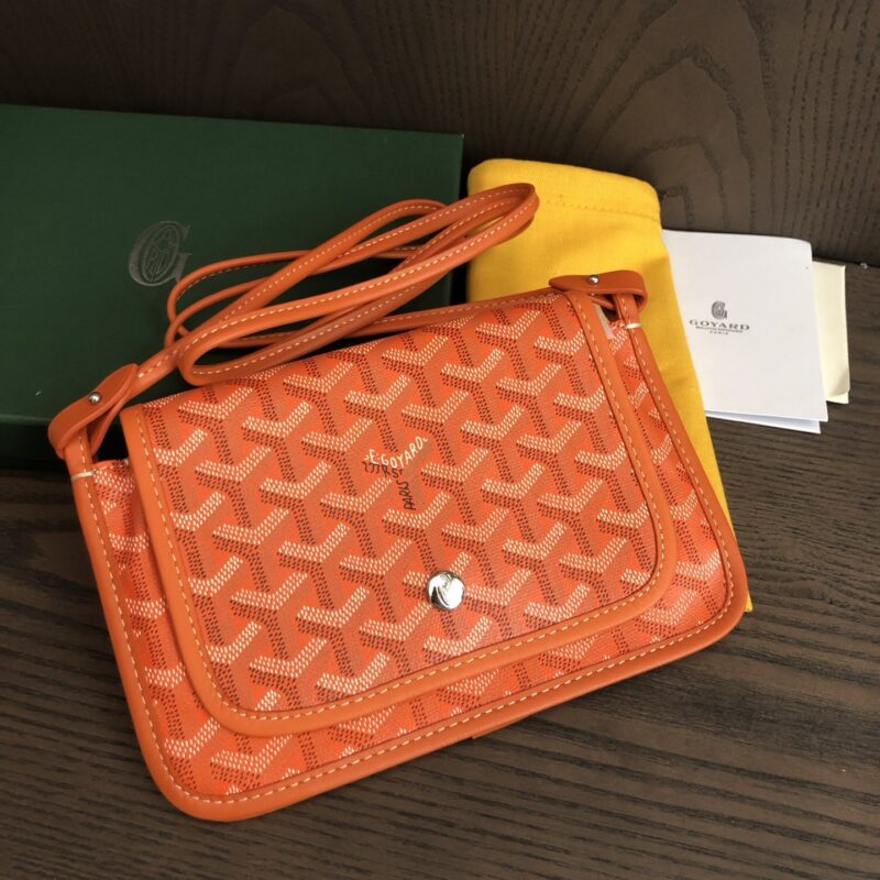 Goyard Orange Plumet Pocket Wallet