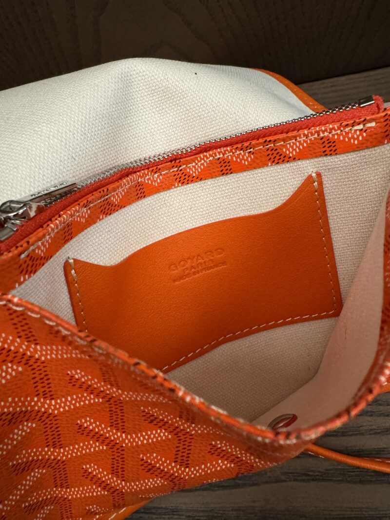 Goyard Orange Plumet Pocket Wallet - Image 5