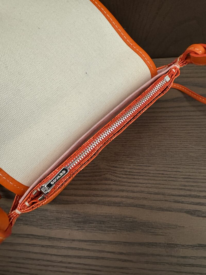 Goyard Orange Plumet Pocket Wallet - Image 9