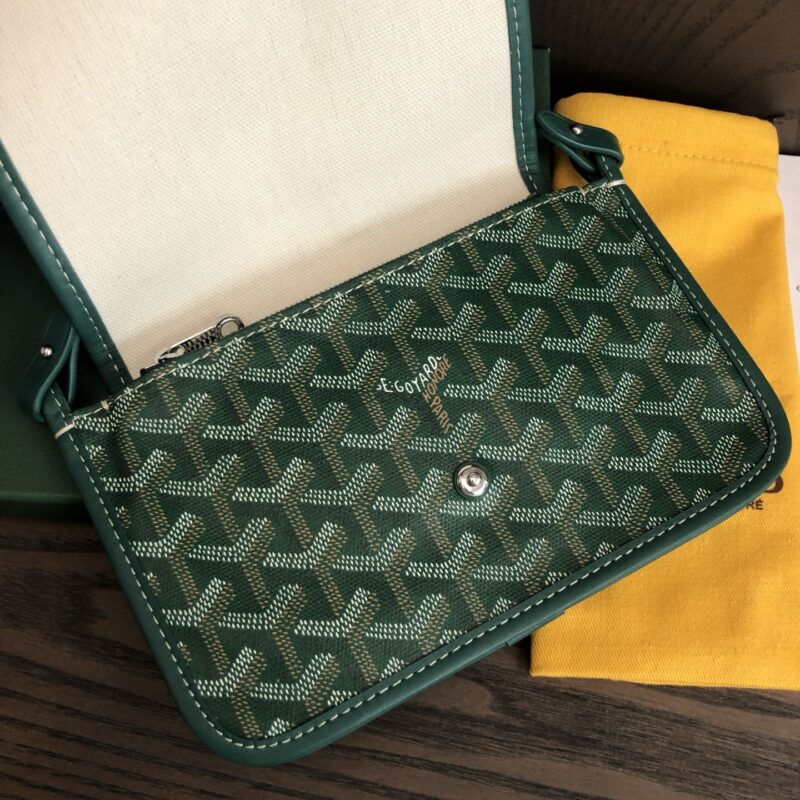 Goyard Green Plumet Pocket Wallet - Image 3